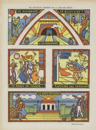 Illustrasjon for Le Rire av Henri Avelot