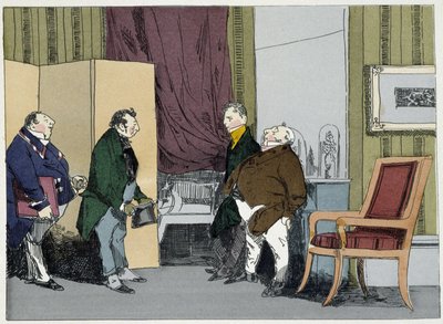 Forespørsel om økning - i "" Administrative mores"" av Henri Monnier av Henri Bonaventure Monnier
