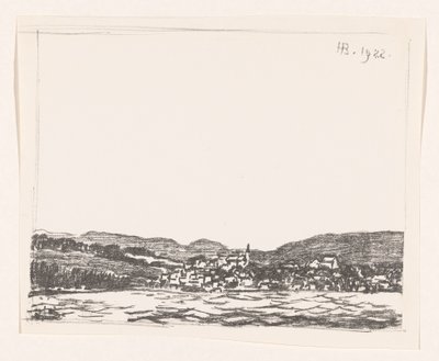 Plasser ved Starnberger See av Henri Braakensiek