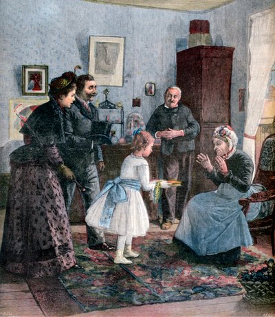 De første laurbærene, 1891 av Henri Cain