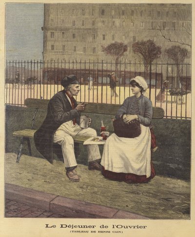 Arbeiderlunsj av Henri Cain
