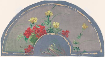 Vifte med valmuer av Henri Charles Guérard