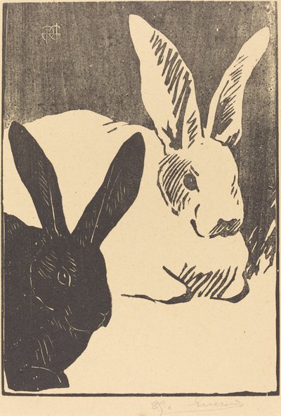Kaniner av Henri Charles Guérard