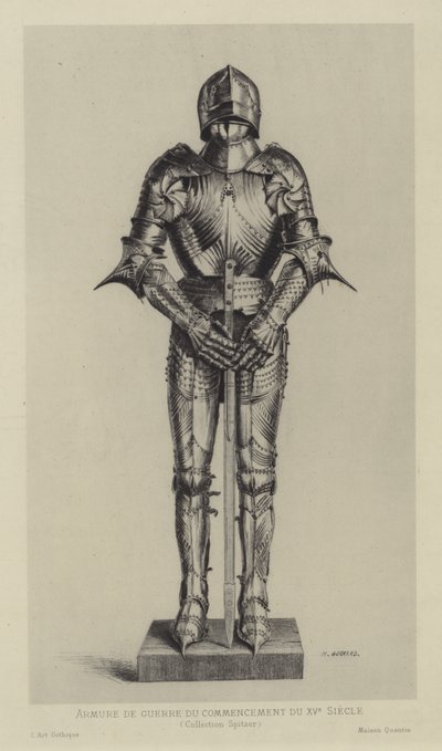 Rustning, tidlig på 1400-tallet av Henri Charles Guérard
