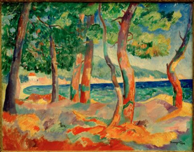 Furuskogen ved Cavalière av Henri Charles Manguin