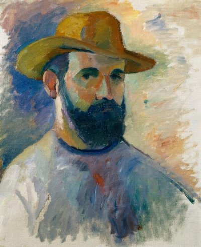 Selvportrett av Henri Charles Manguin