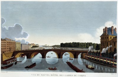 Kongebro og livvaktenes nytt hotell - Paris av Courvoisier av Henri Courvoisier-Voisin