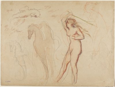 Studieark av Henri Cros