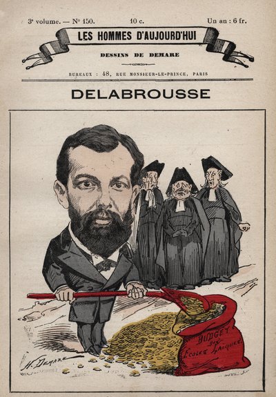 Tegneserie av Lucien Delabrousse fra 