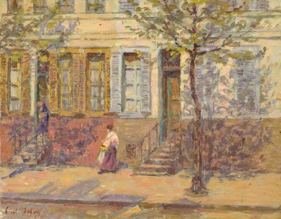 Gatescene, 1912 av Henri Duhem