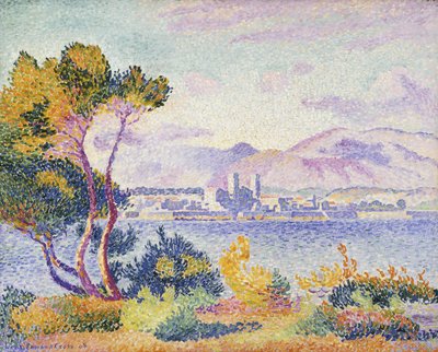Antibes, ettermiddag, 1908 av Henri Edmond Cross