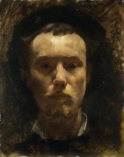 Autoportrett, ca. 1885 av Henri Edmond Cross