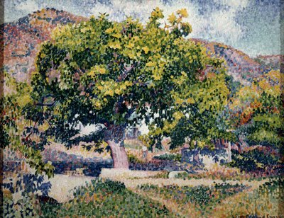 Nær huset mitt, 1906. av Henri Edmond Cross