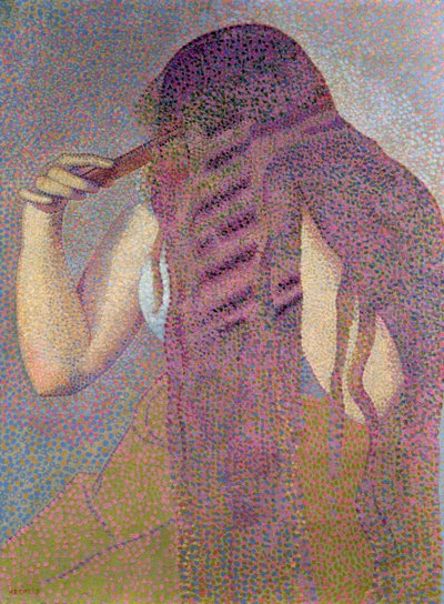 Håret, ca. 1892 av Henri Edmond Cross