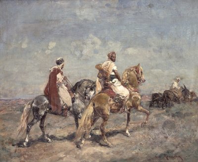 Falkejakten av Henri Emilien Rousseau