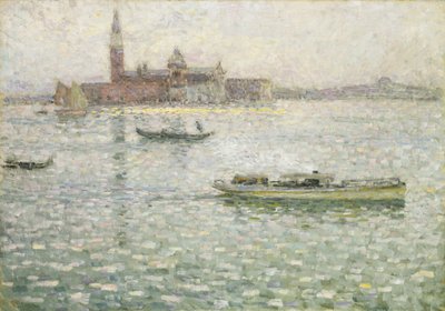 San Giorgio Maggiore, Venezia av Henri Eugene Augustin Le Sidaner