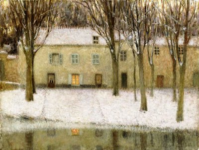 Liten flekk ved vannet av Henri Eugene Augustin Le Sidaner