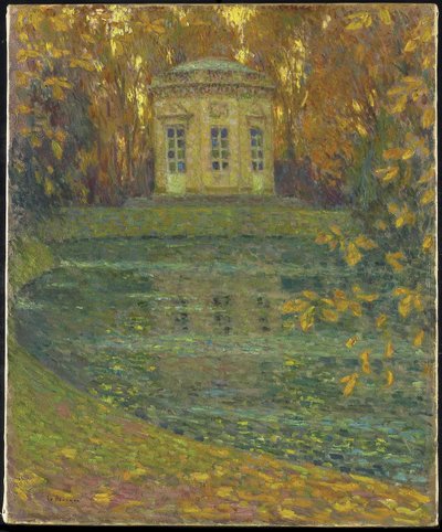 Belvedere i Trianon, Versailles, 1915 av Henri Eugene Augustin Le Sidaner