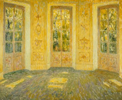 Vinduer på parken; Vinduer på parken av Henri Eugene Augustin Le Sidaner
