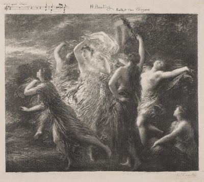 Ballet du Troyons av Henri Fantin-Latour