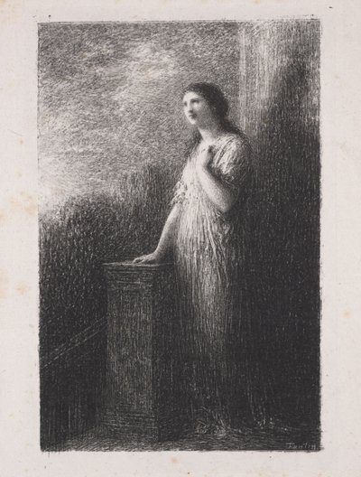 Betror seg til natten av Henri Fantin-Latour