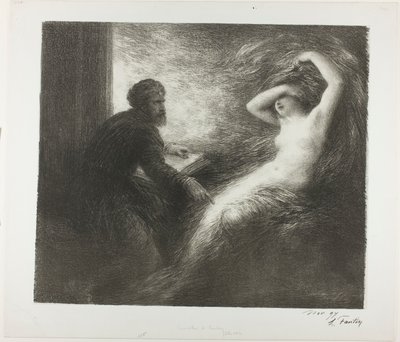 Fremkalling av Kundry av Henri Fantin-Latour