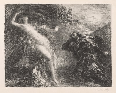 Manfred og Astarte av Henri Fantin-Latour