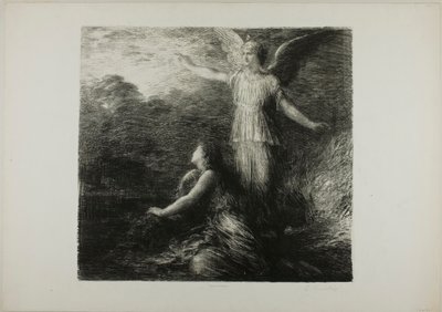 Paradise and the Peri (Åpning), første tallerken av Henri Fantin-Latour