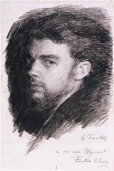 Selvportrett av Henri Fantin-Latour