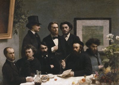 Et hjørne av bordet av Henri Fantin-Latour