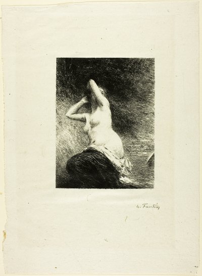Ariadne av Ignace Henri Jean Fantin Latour