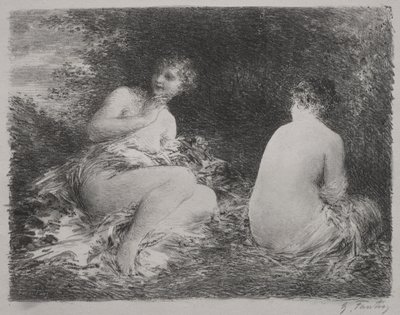 Badende av Ignace Henri Jean Fantin Latour