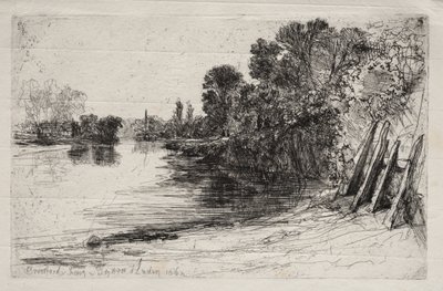 Brentford ferge av Ignace Henri Jean Fantin Latour