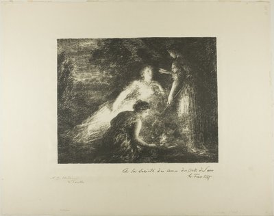 Forbannelse av Ignace Henri Jean Fantin Latour