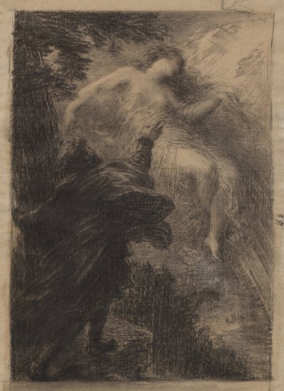 Alpenes fe av Ignace Henri Jean Fantin Latour
