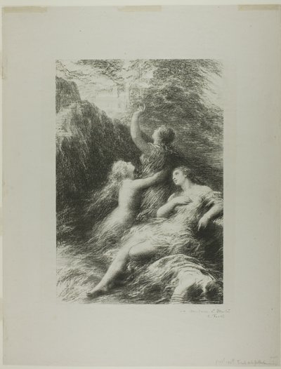 Finale til Twilight of the Gods av Ignace Henri Jean Fantin-Latour