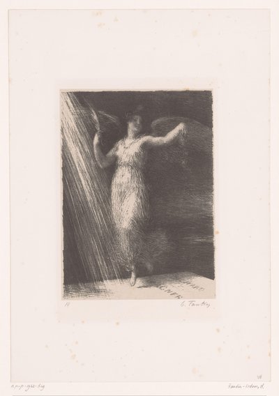 Glorie sprer blomster på graven til Wagner Réveil Liv og verk av Richard Wagner (serietittel) av Ignace Henri Jean Fantin Latour