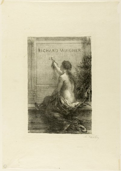 Udødelighet av Ignace Henri Jean Fantin Latour