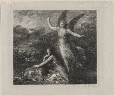 Paradise og Peri av Ignace Henri Jean Fantin-Latour