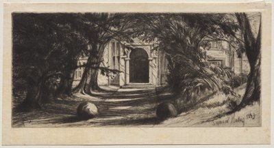Mytton Hall av Ignace Henri Jean Fantin Latour