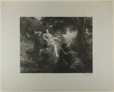 Pastoral av Ignace Henri Jean Fantin Latour
