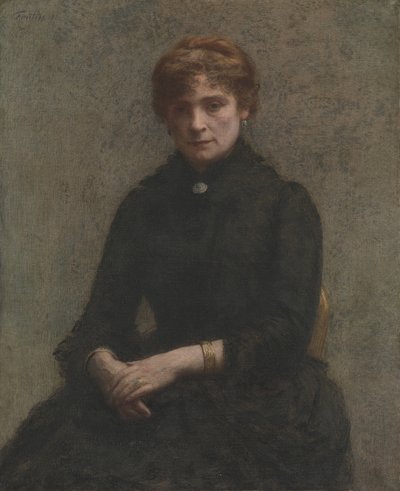 Portrett av en kvinne, 1885. av Ignace Henri Jean Fantin-Latour