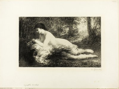 Reverie av Ignace Henri Jean Fantin Latour
