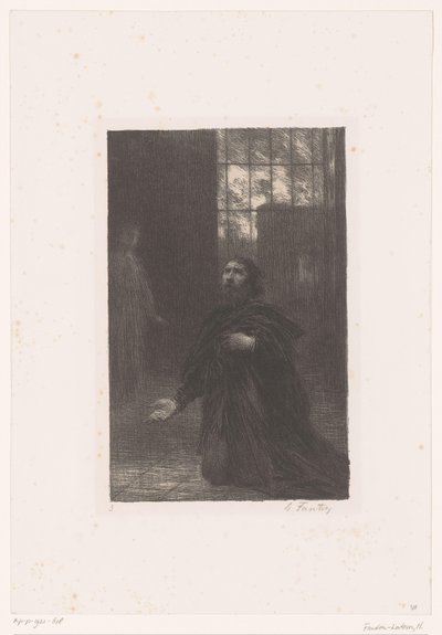 Rienzi ber til Gud Rienzi. Acte V. Priere de Rienzi Liv og verk til Richard Wagner (serietittel) av Ignace Henri Jean Fantin Latour