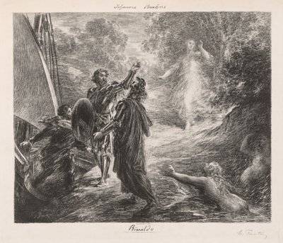 Rinaldo av Ignace Henri Jean Fantin Latour