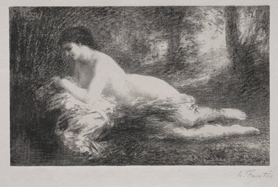 Réverie av Ignace Henri Jean Fantin Latour