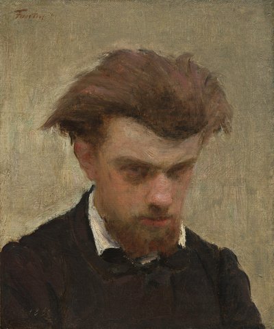 Selvportrett av Ignace Henri Jean Fantin Latour