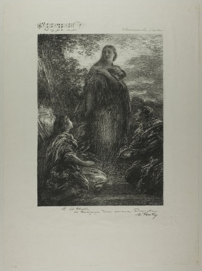 Semiramis av Ignace Henri Jean Fantin Latour