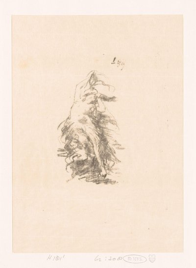 Studie av en dansende kvinne av Ignace Henri Jean Fantin Latour