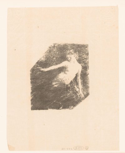 Studie av en naken kvinne av Ignace Henri Jean Fantin Latour